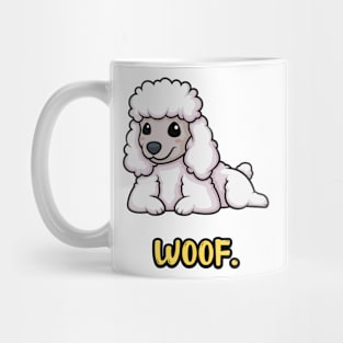 Chibi Kawaii Poodle Dog Mug